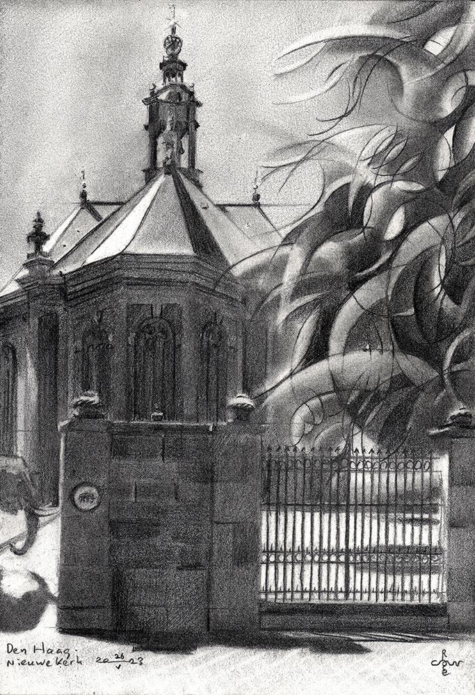 Den Haag Nieuwe Kerk 26 05 23 (2023) art print by Corne Akkers for $57.95 CAD
