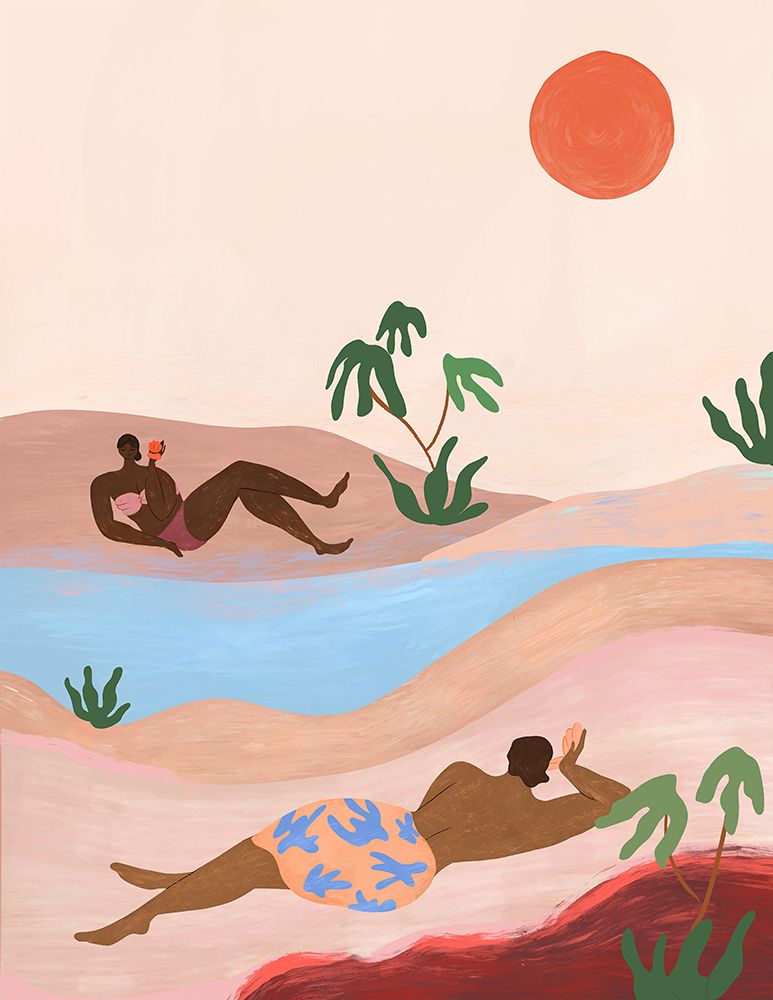 Beach Please art print by Arty Guava for $57.95 CAD