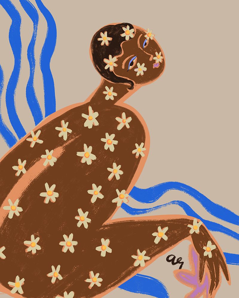 Blooming Daisy art print by Arty Guava for $57.95 CAD