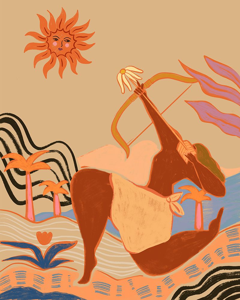 Bow And Arrow art print by Arty Guava for $57.95 CAD