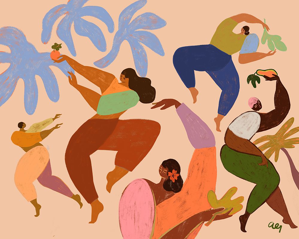 Dance Dance art print by Arty Guava for $57.95 CAD