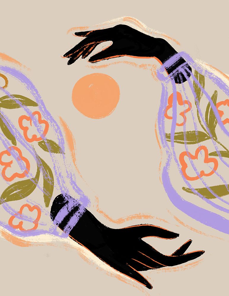 Embrace The Sun art print by Arty Guava for $57.95 CAD