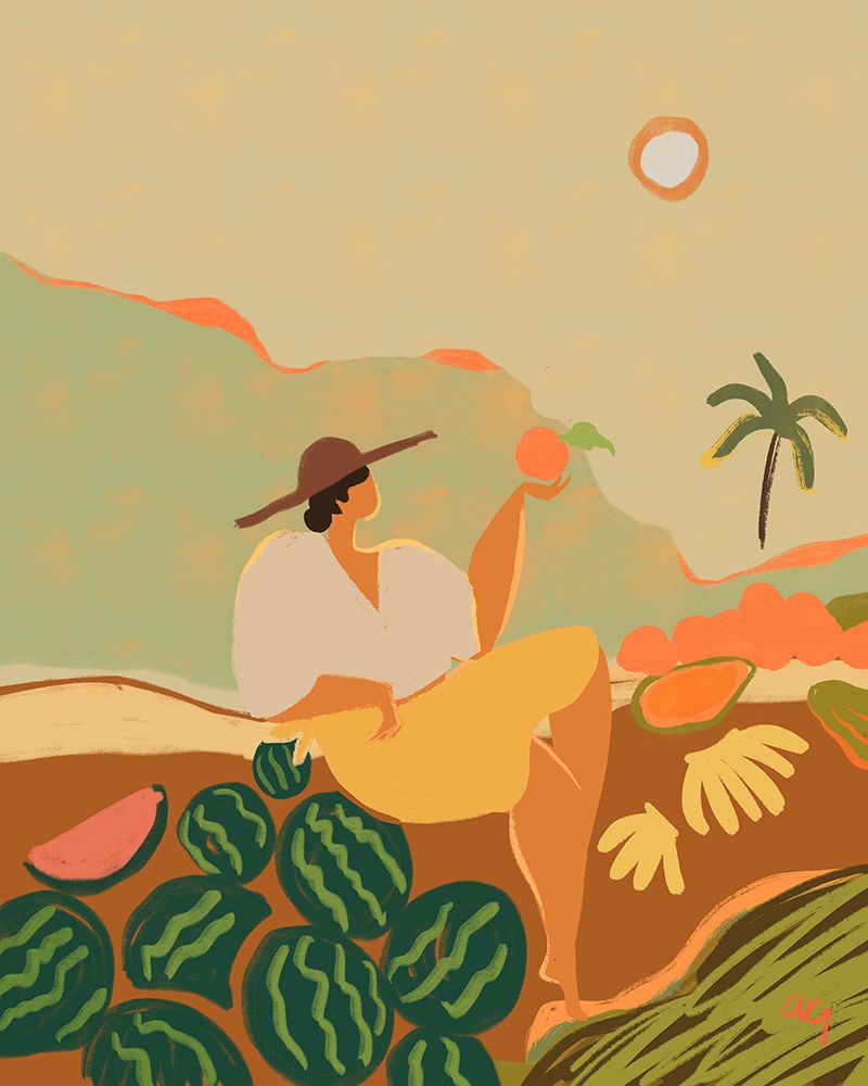 Farmer Guava art print by Arty Guava for $57.95 CAD