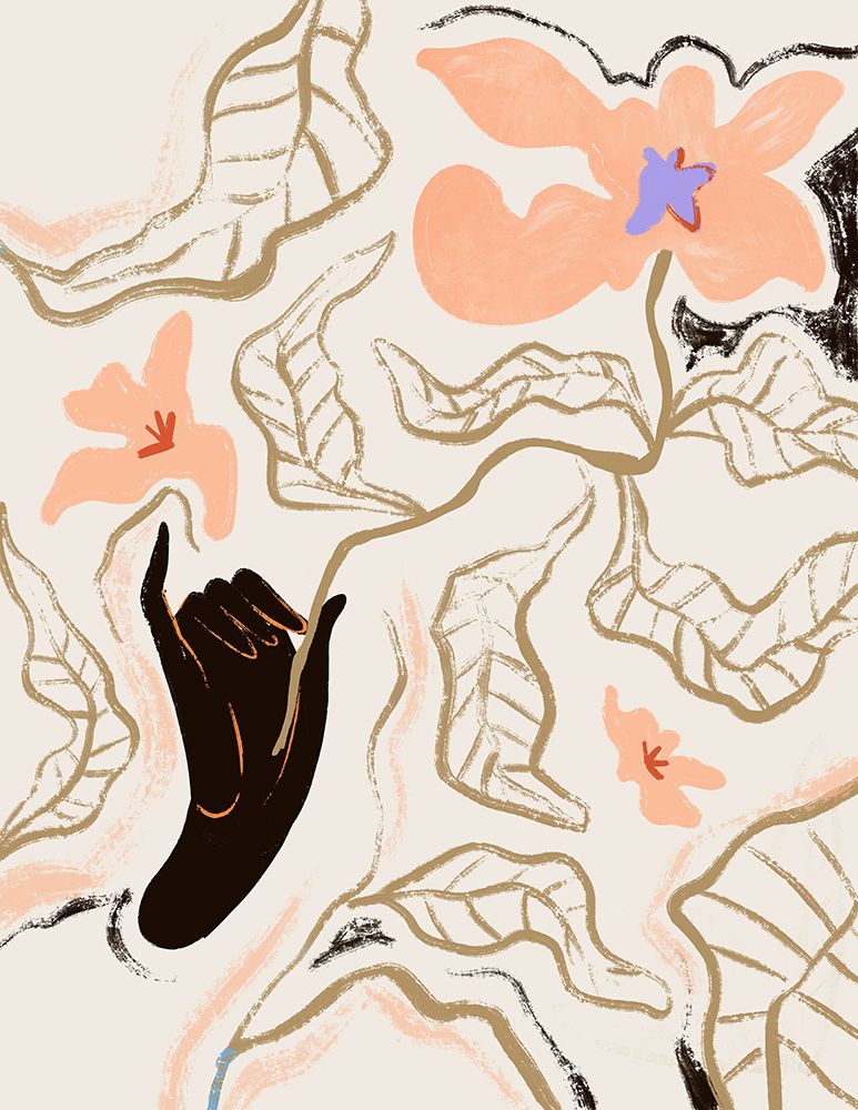 Fleur art print by Arty Guava for $57.95 CAD