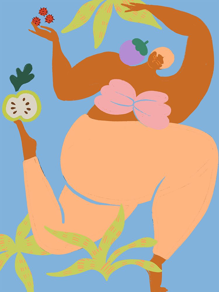 Fruity Run art print by Arty Guava for $57.95 CAD