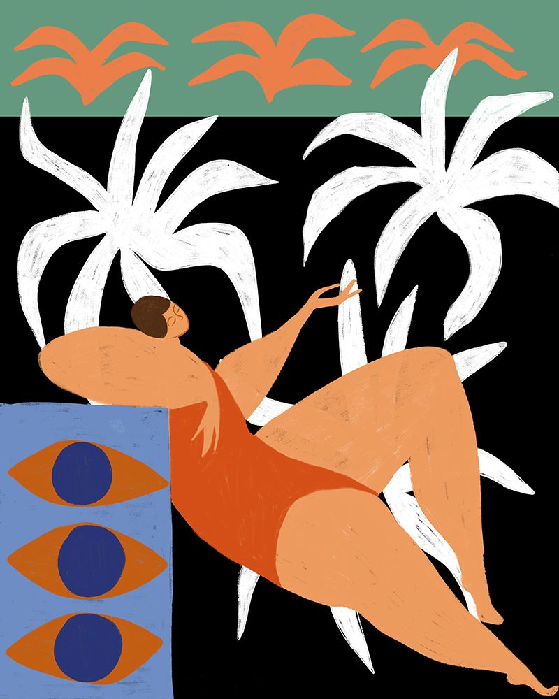 Lazing art print by Arty Guava for $57.95 CAD