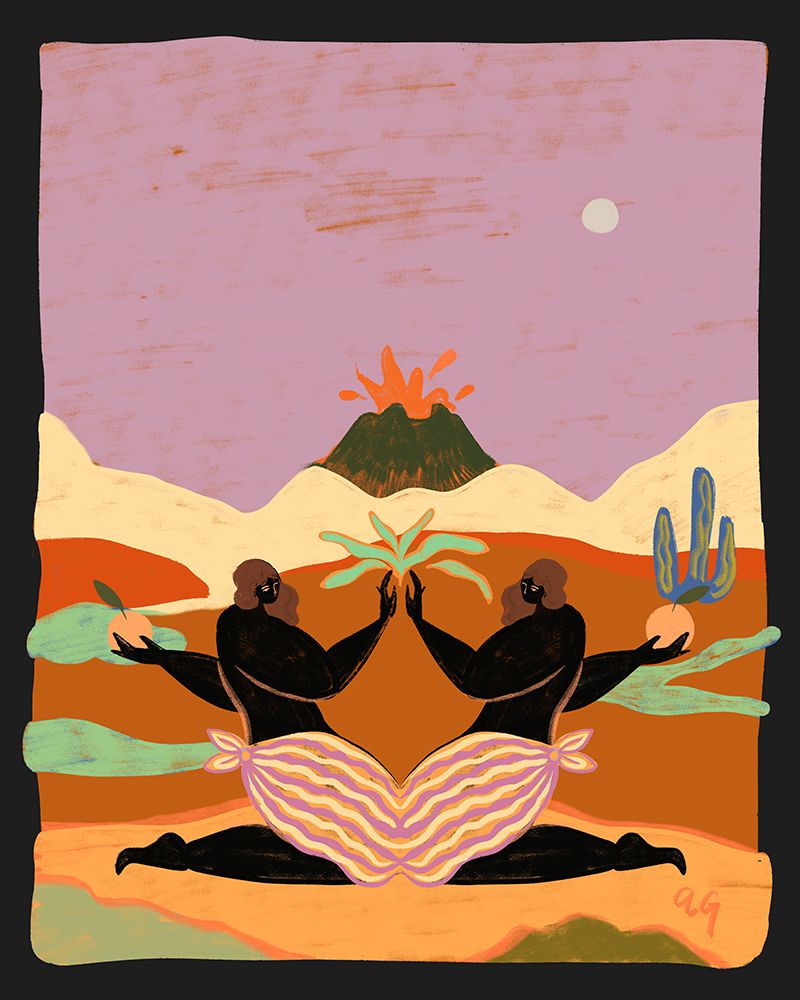 Lava.png art print by Arty Guava for $57.95 CAD
