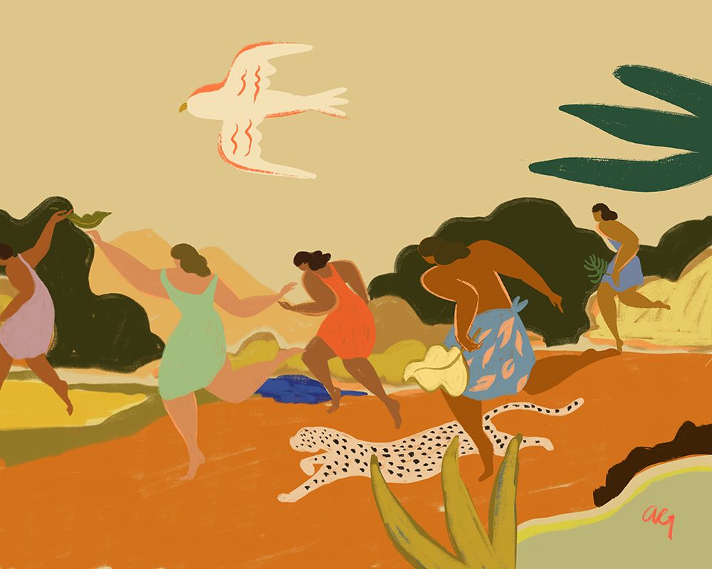 Run art print by Arty Guava for $57.95 CAD