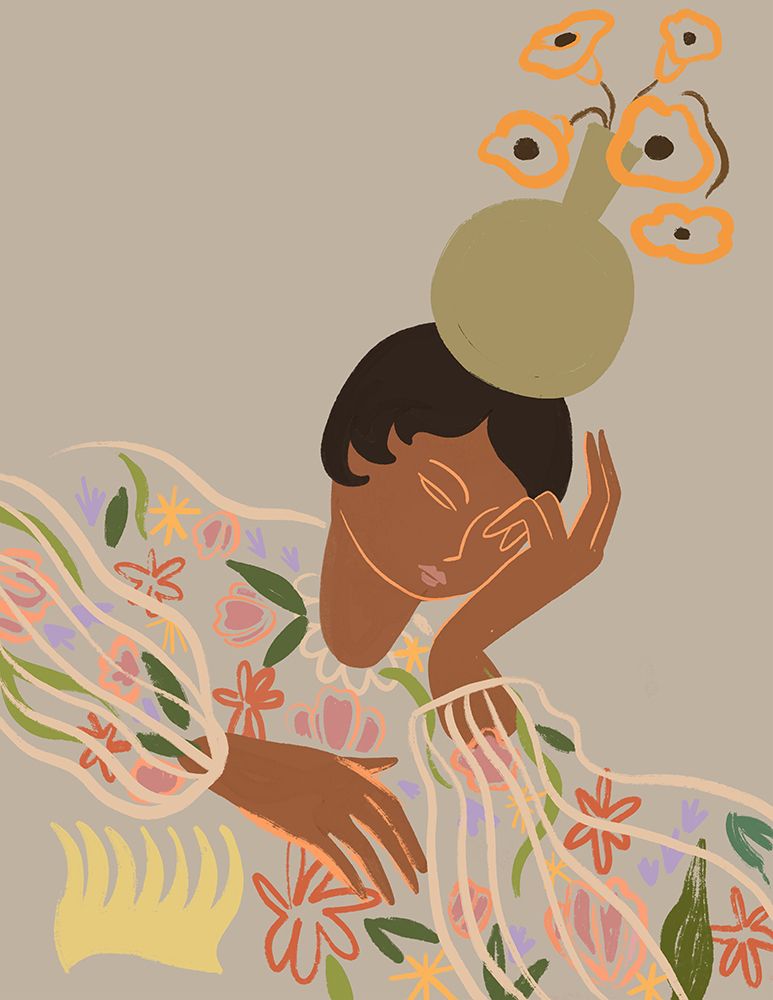 The Overthinker art print by Arty Guava for $57.95 CAD