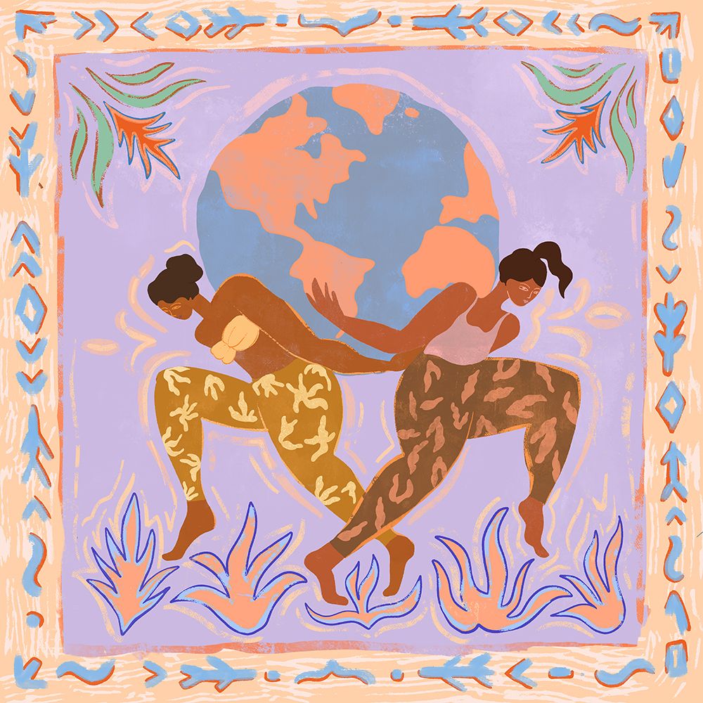 The World art print by Arty Guava for $57.95 CAD
