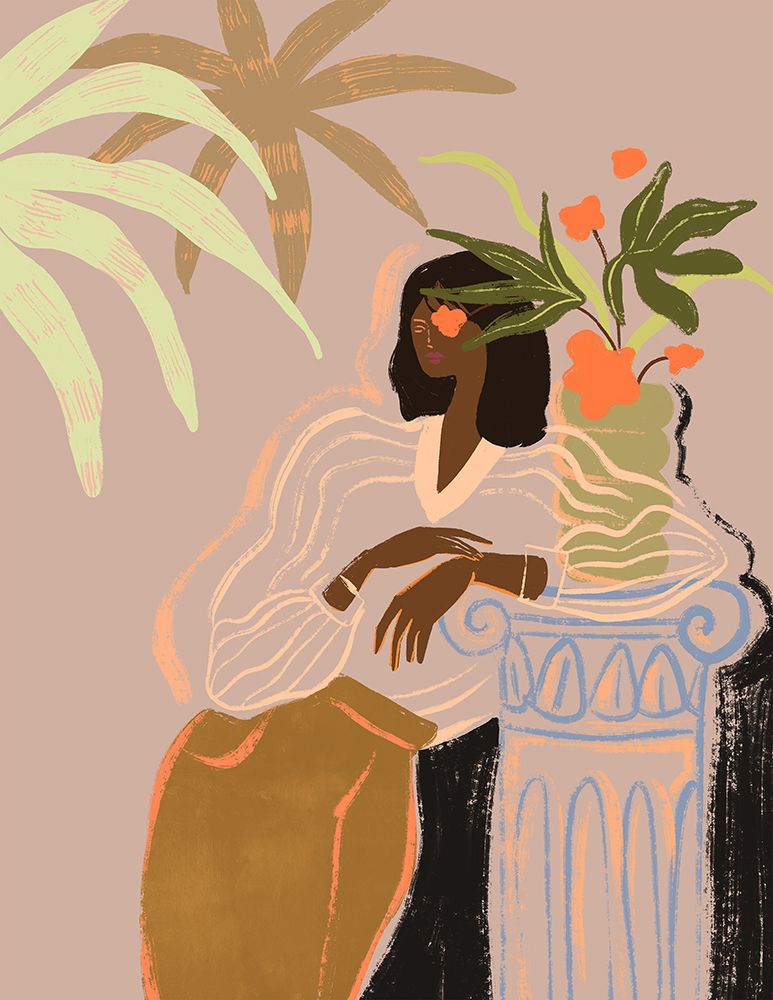 Waiting art print by Arty Guava for $57.95 CAD