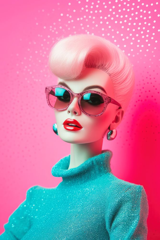 Oh Barbie No 2 art print by Treechild for $57.95 CAD