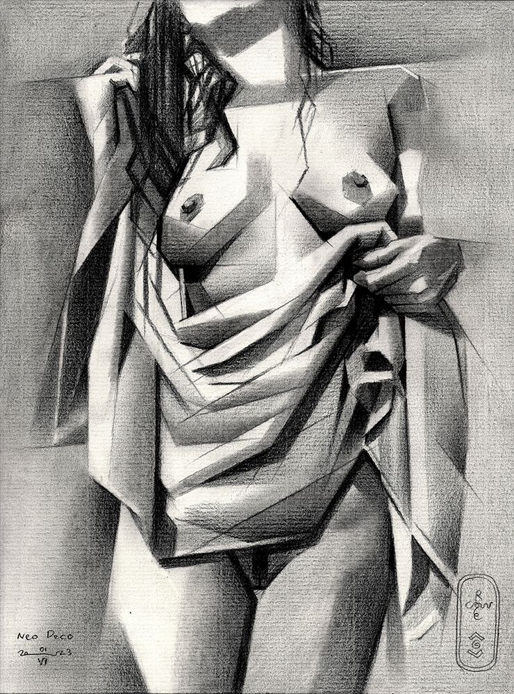Neo Deco 01 06 23 art print by Corne Akkers for $57.95 CAD