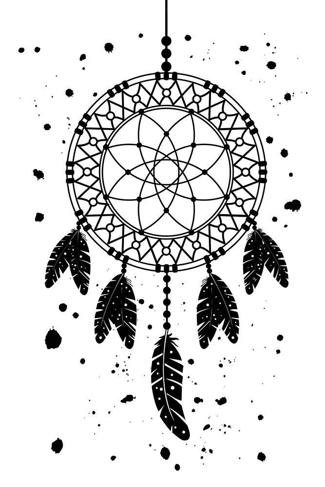 Dreamcatcher art print by Martina for $57.95 CAD