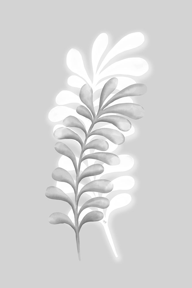 Grey Plants art print by Martina for $57.95 CAD
