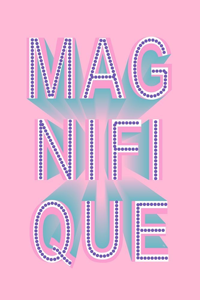 Magnifique art print by Martina for $57.95 CAD