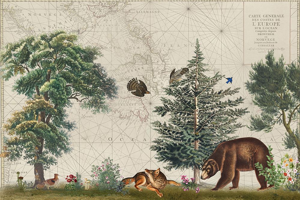 Nordic Woods 5 art print by Andrea Haase for $57.95 CAD