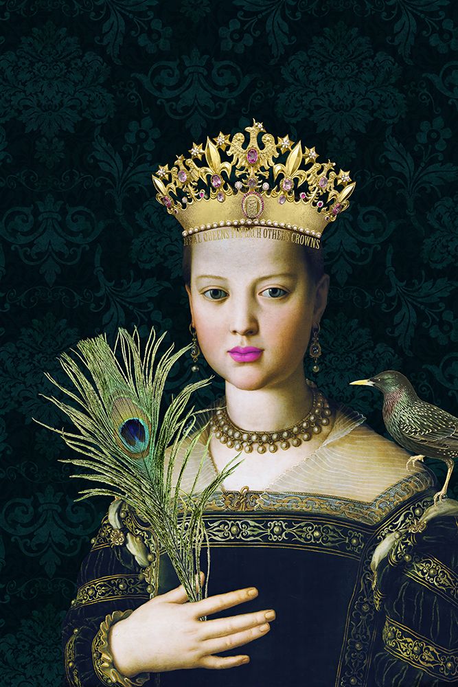 Real Queen Crown art print by Andrea Haase for $57.95 CAD