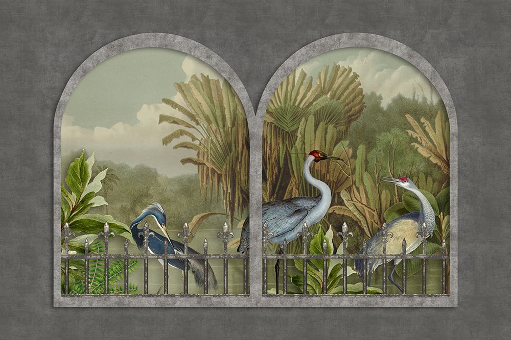 Cranes No1 art print by Andrea Haase for $57.95 CAD
