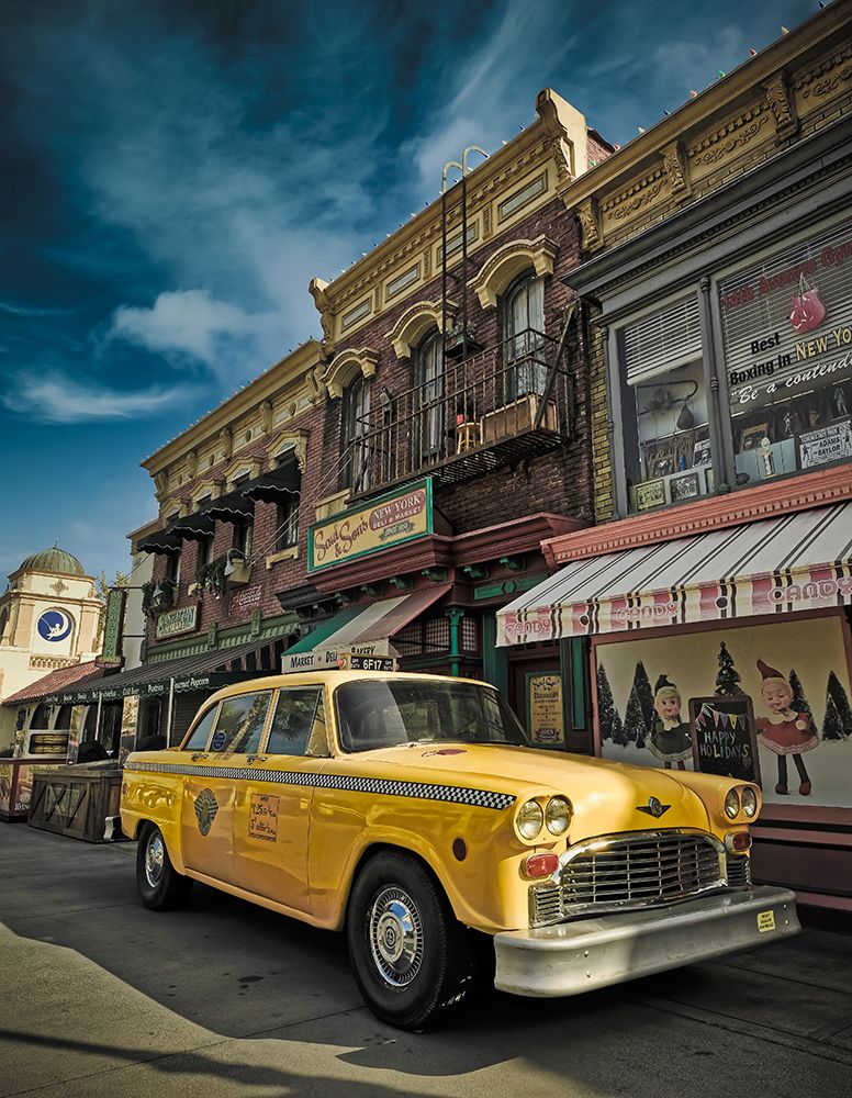 Taxi art print by Pirouz Moshavash for $57.95 CAD
