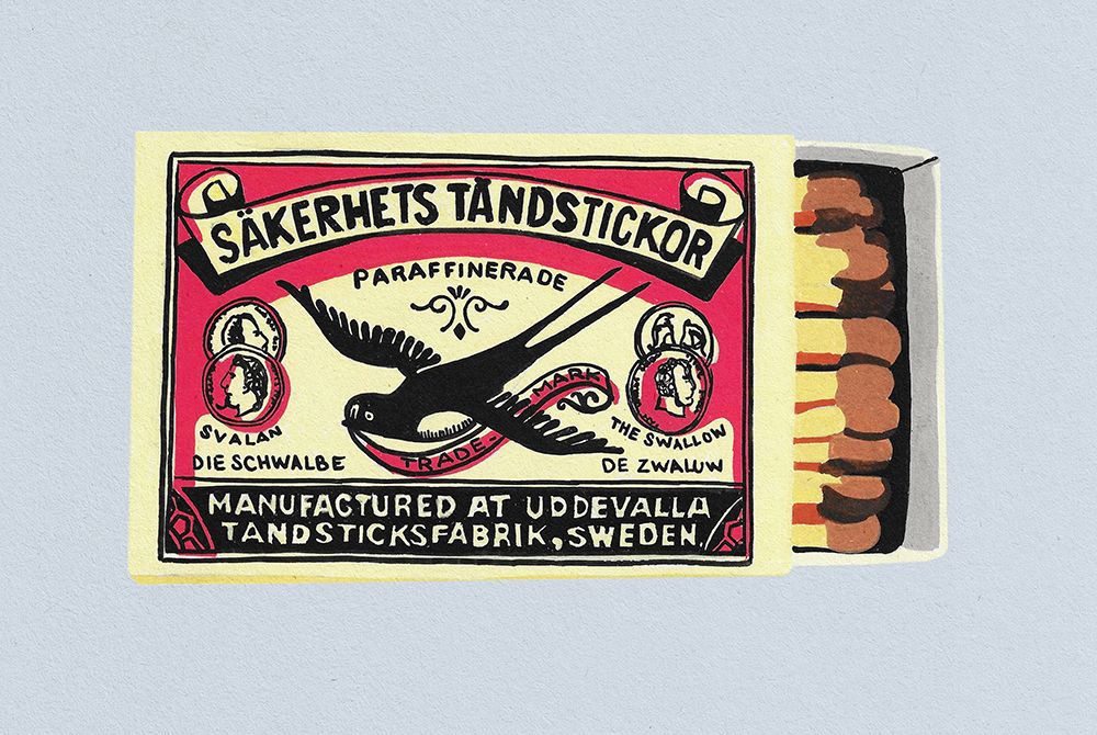 SAckerhets TAcndstickor art print by Studio Mandariini for $57.95 CAD