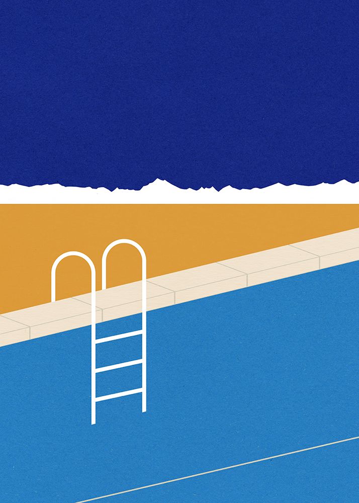 Desert Pool art print by Rosi Feist for $57.95 CAD