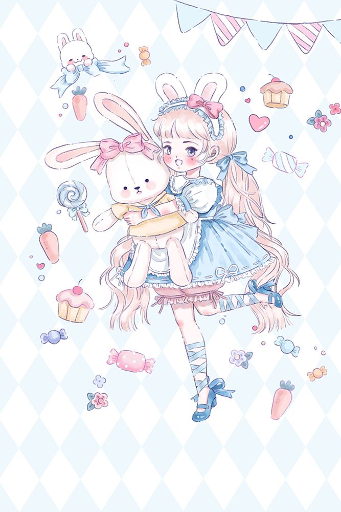 Sweet Candy Girl  Home art print by Xuan Thai for $57.95 CAD
