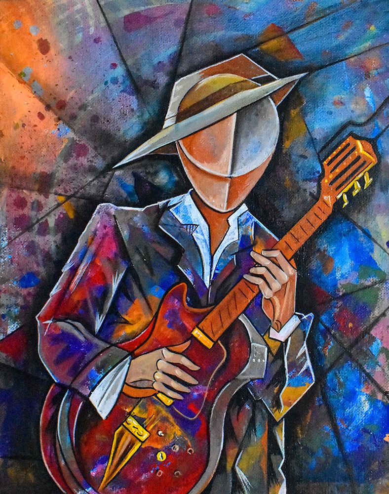 Phot 82Guitar Man6 art print by Ricardo Maya for $57.95 CAD