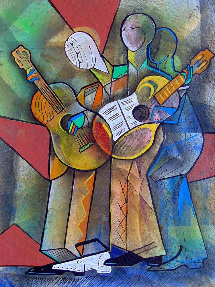 Street Musicians art print by Ricardo Maya for $57.95 CAD
