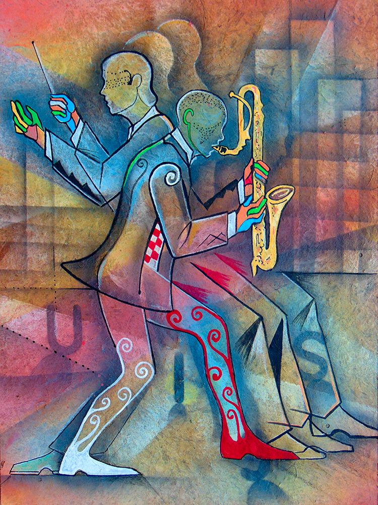 Music Magic art print by Ricardo Maya for $57.95 CAD