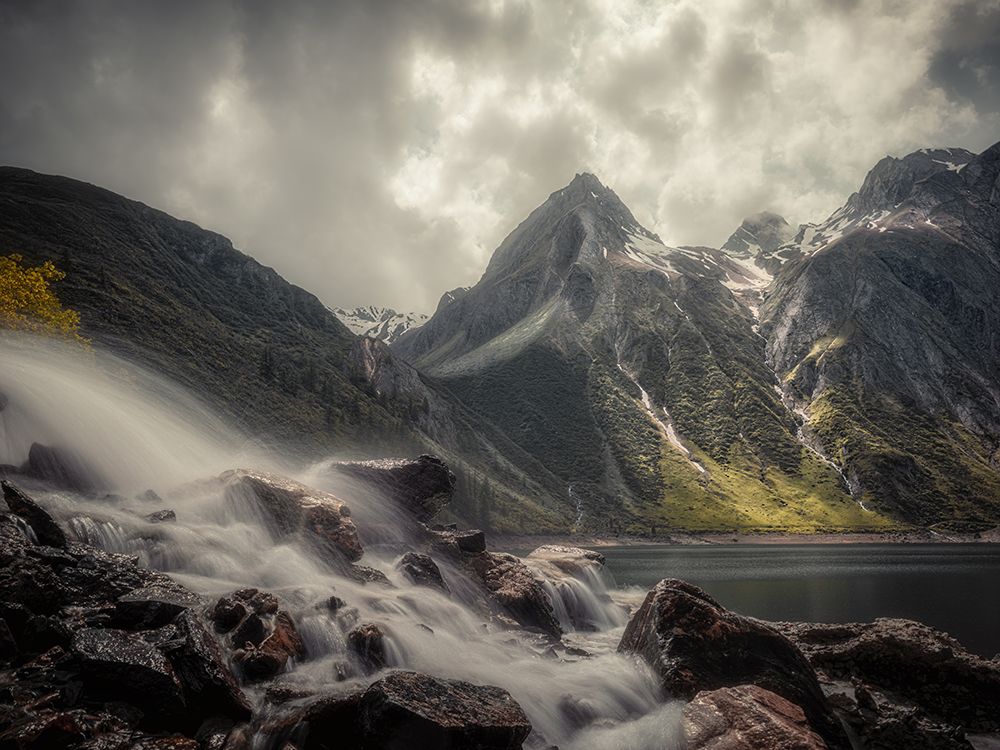 Mountain time art print by Cristiano Giani for $57.95 CAD