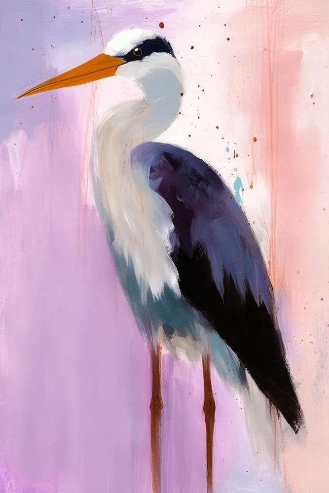 Stork art print by Treechild for $57.95 CAD