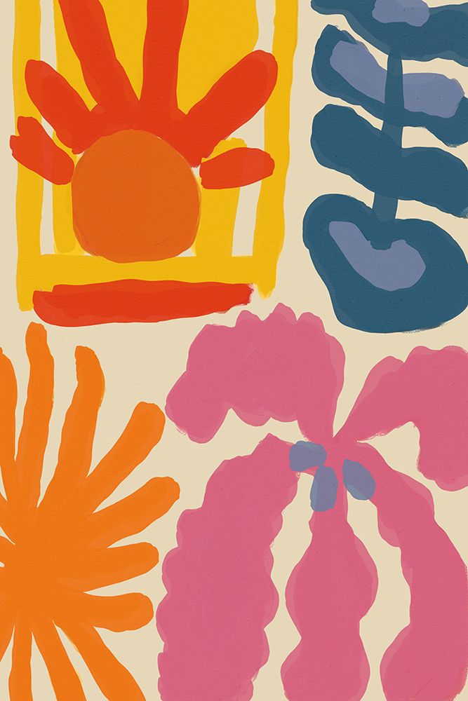 Happy Summer No 2 art print by Treechild for $57.95 CAD