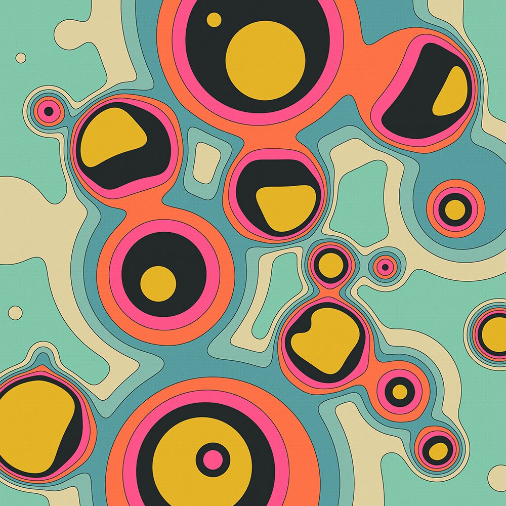 Fluid Geometrics 4 art print by Jazzberry Blue for $57.95 CAD