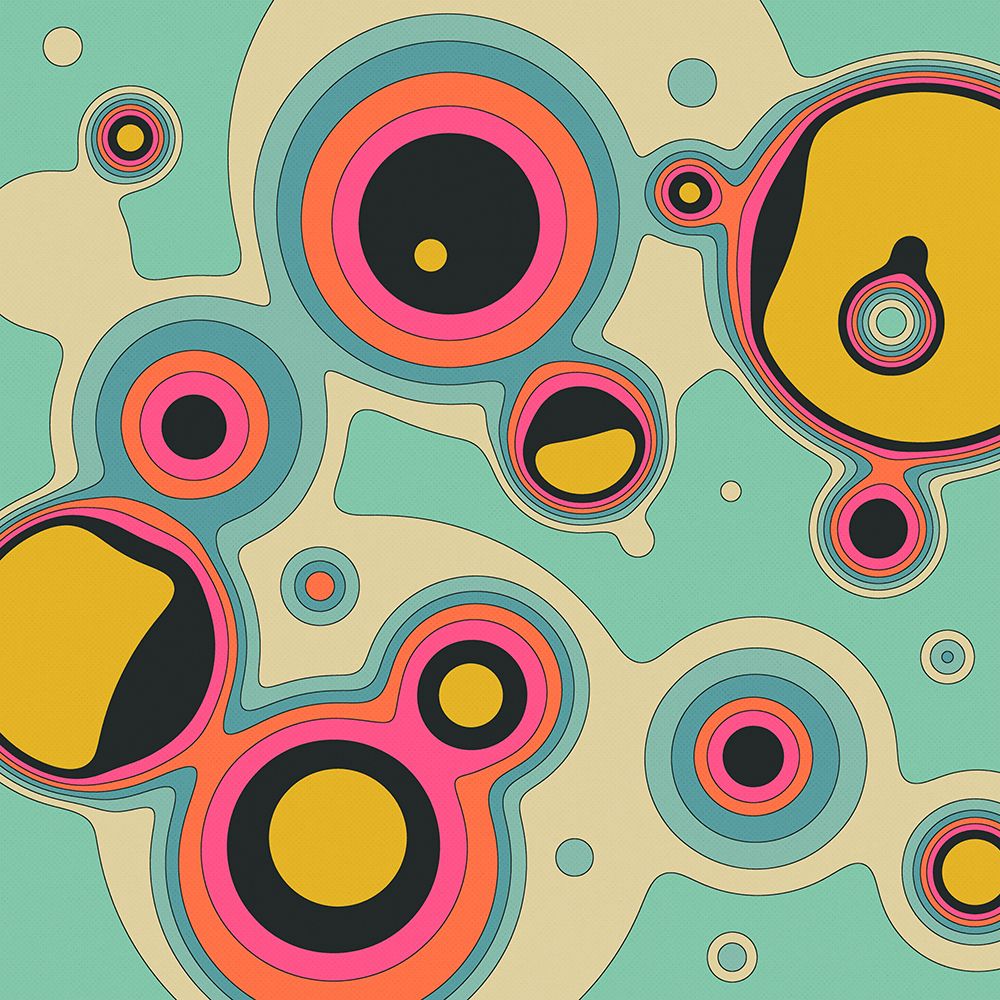 Fluid Geometrics 3 art print by Jazzberry Blue for $57.95 CAD