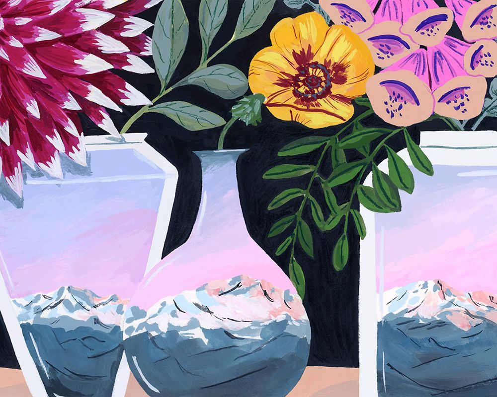 Alpenglow art print by Sarah Gesek for $57.95 CAD