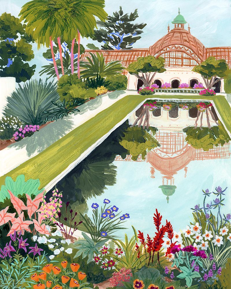 Balboa Park art print by Sarah Gesek for $57.95 CAD