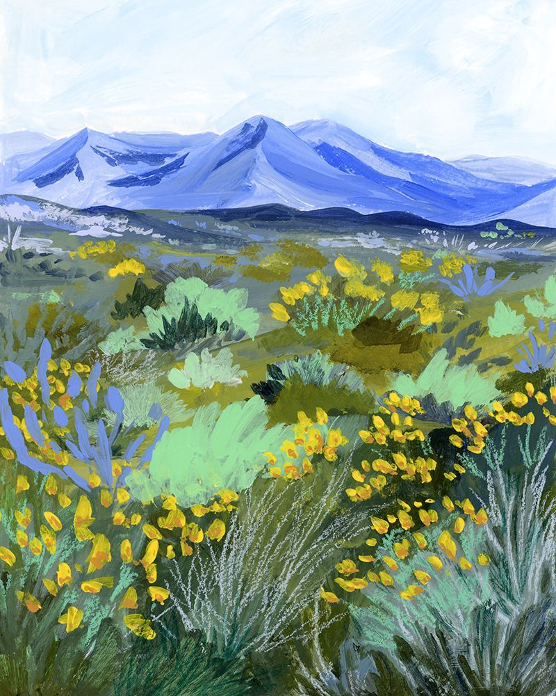 Blue Valley art print by Sarah Gesek for $57.95 CAD