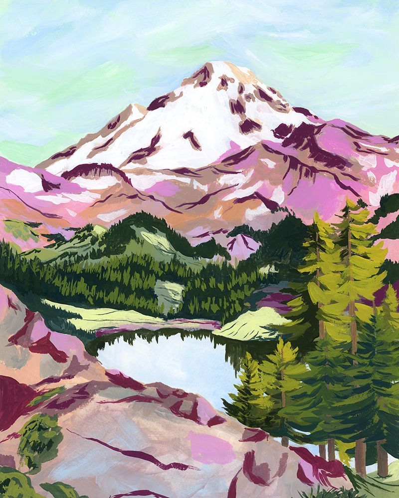 Chain Lakes art print by Sarah Gesek for $57.95 CAD