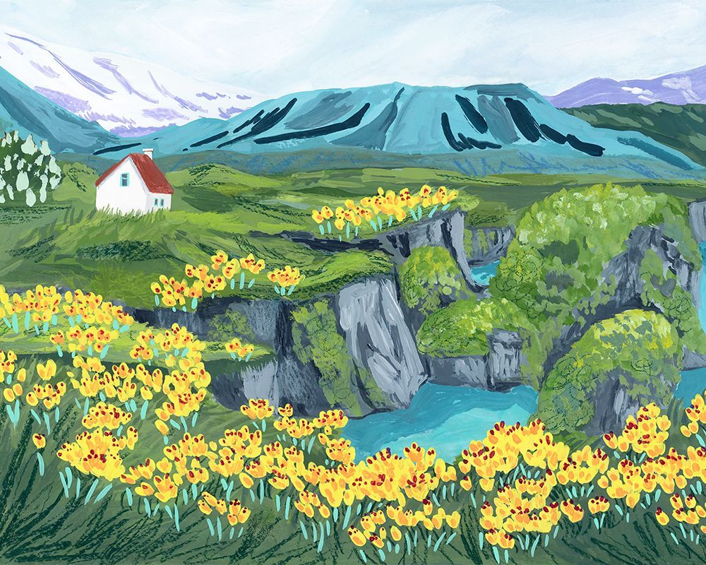Arnarstapi art print by Sarah Gesek for $57.95 CAD