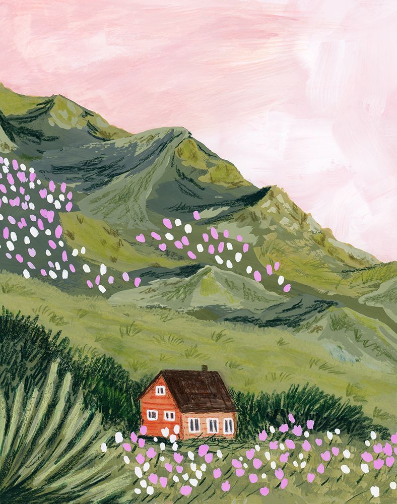 Mountain House art print by Sarah Gesek for $57.95 CAD