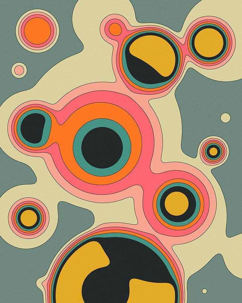 Fluid Geometrics 2 art print by Jazzberry Blue for $57.95 CAD