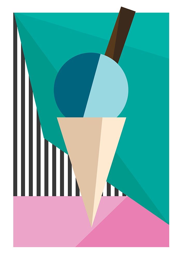 Ice Cream art print by Frankie Kerr-Dineen for $57.95 CAD