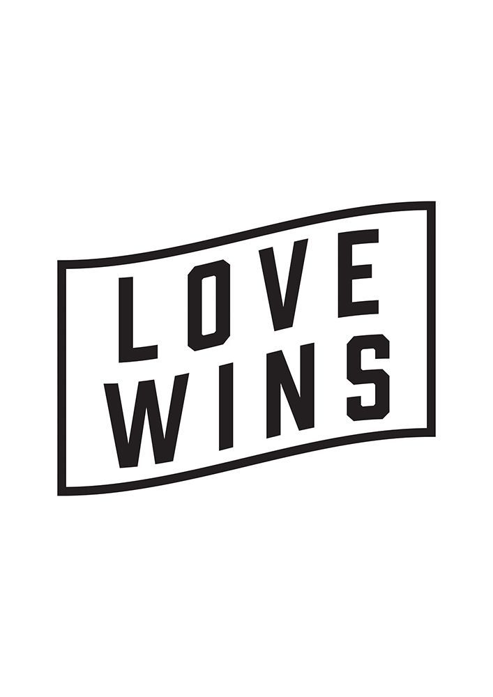 Love Wins art print by Frankie Kerr-Dineen for $57.95 CAD