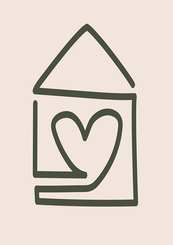 A Home Filled With Love art print by Frankie Kerr-Dineen for $57.95 CAD