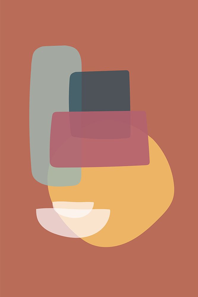 Living Abstract art print by Frankie Kerr-Dineen for $57.95 CAD