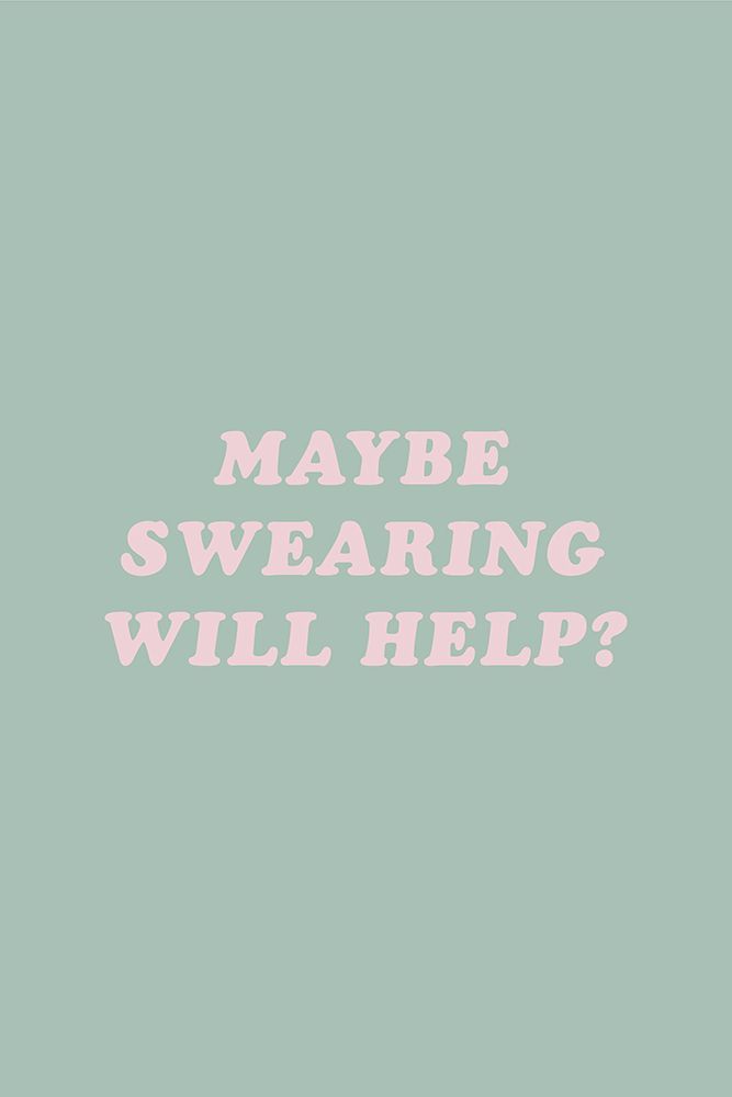 Maybe Sweating Will Help? art print by Frankie Kerr-Dineen for $57.95 CAD
