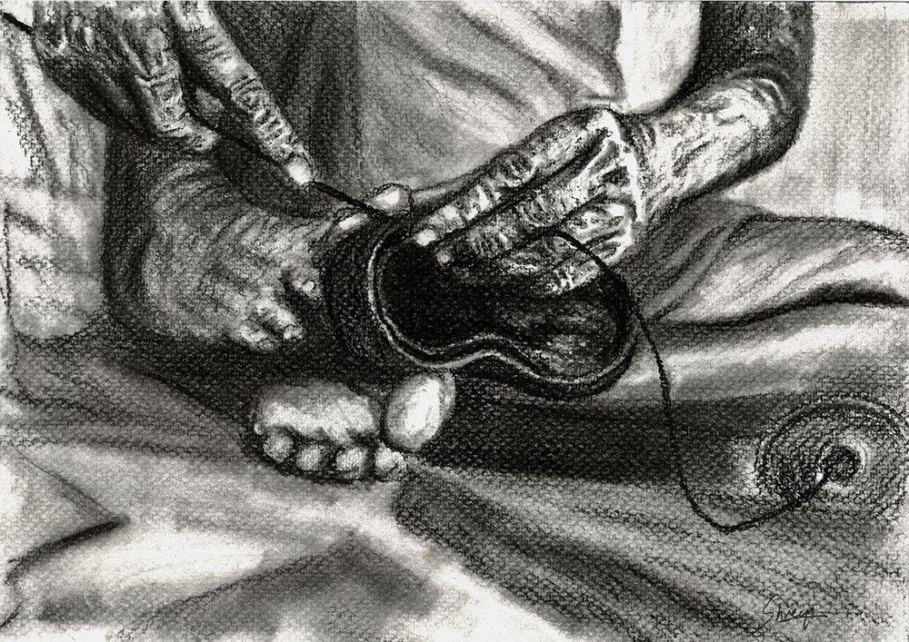 Cobbler art print by Shreya Prasad for $57.95 CAD