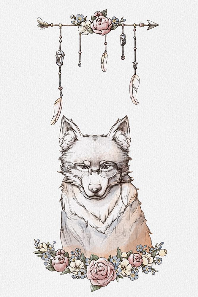 Wolf Art lock art print by Xuan Thai for $57.95 CAD