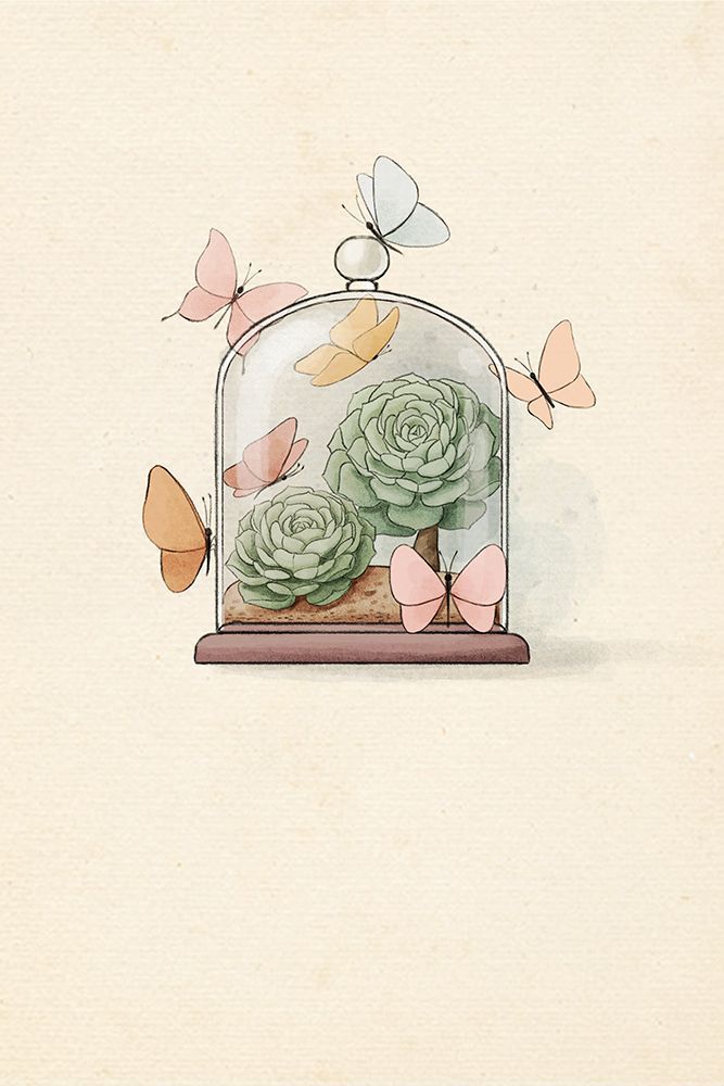 Succulent Fairy Plant Home art print by Xuan Thai for $57.95 CAD